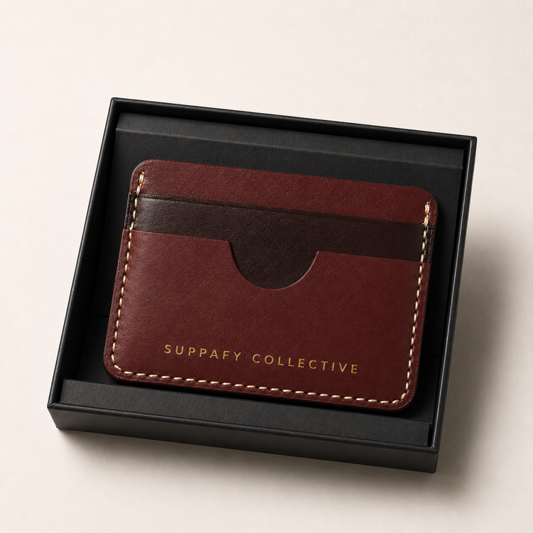The Saddle Card Holder