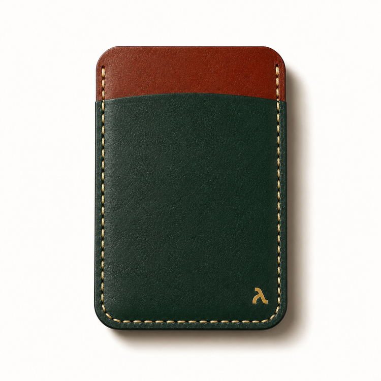 The Vanguard Card Sleeve – Forest Green