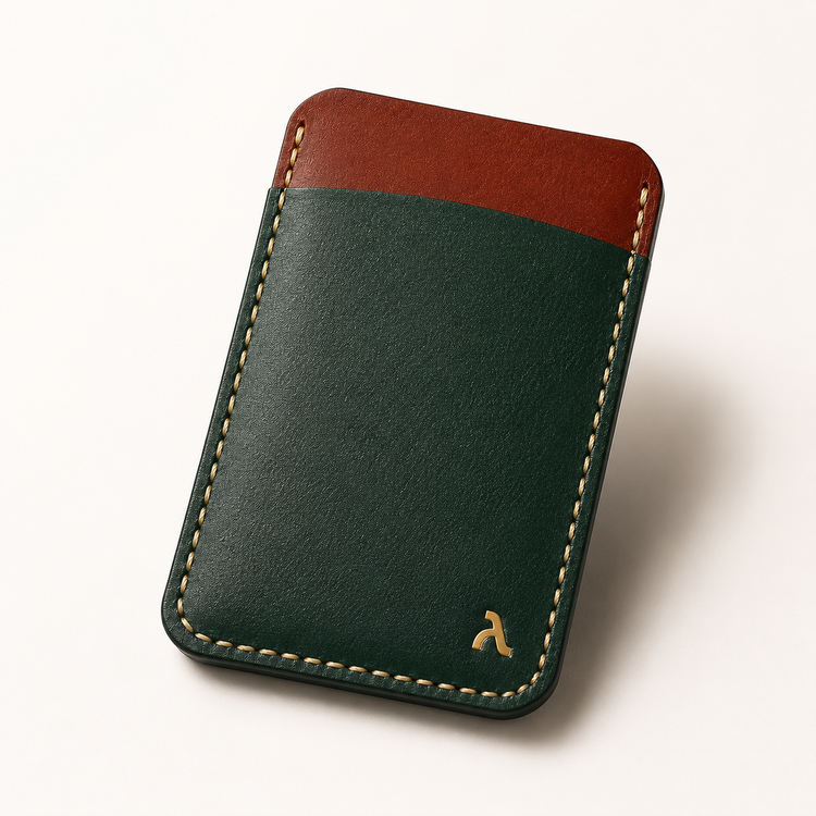 The Vanguard Card Sleeve – Forest Green
