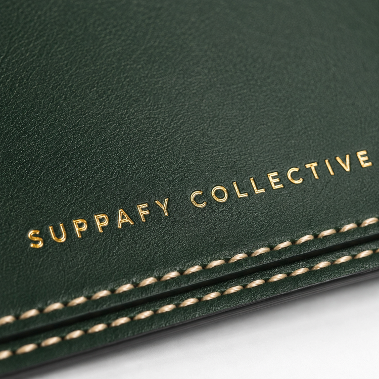 The Verde Card Holder – Emerald Green