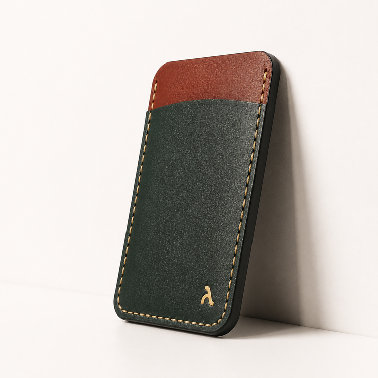 The Vanguard Card Sleeve – Forest Green
