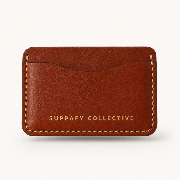 The Cognac Card Holder