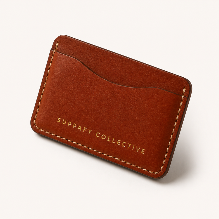 The Cognac Card Holder