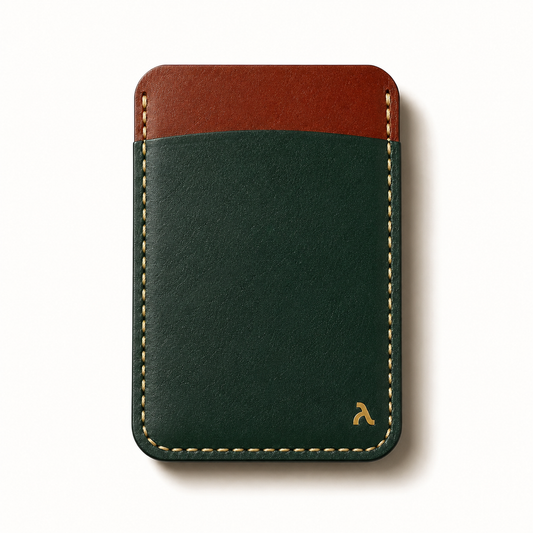 The Vanguard Card Sleeve – Forest Green