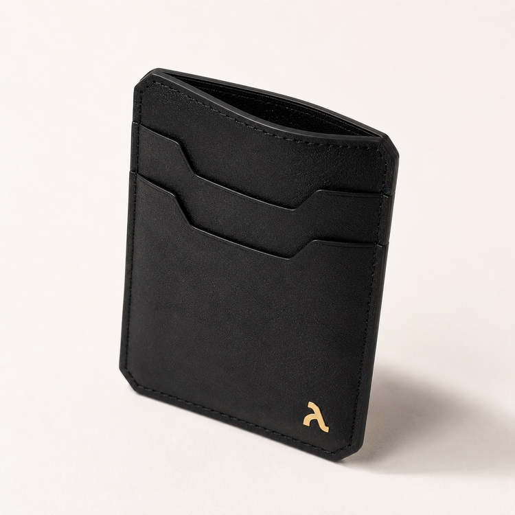 The Ascend Card Holder – Onyx Black