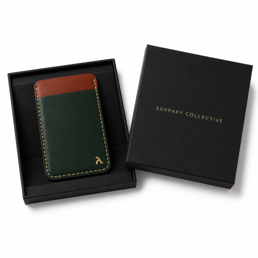 The Vanguard Card Sleeve – Forest Green