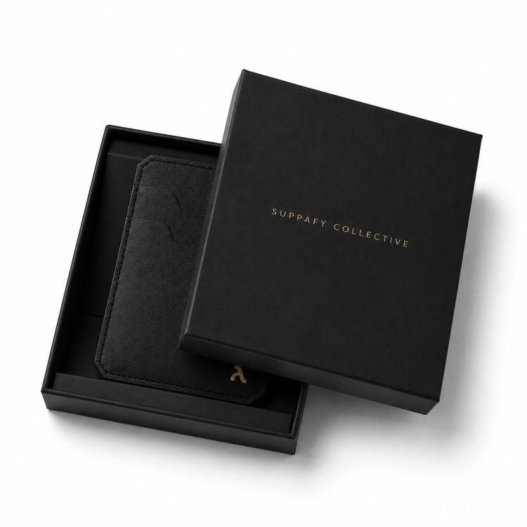 The Ascend Card Holder – Onyx Black