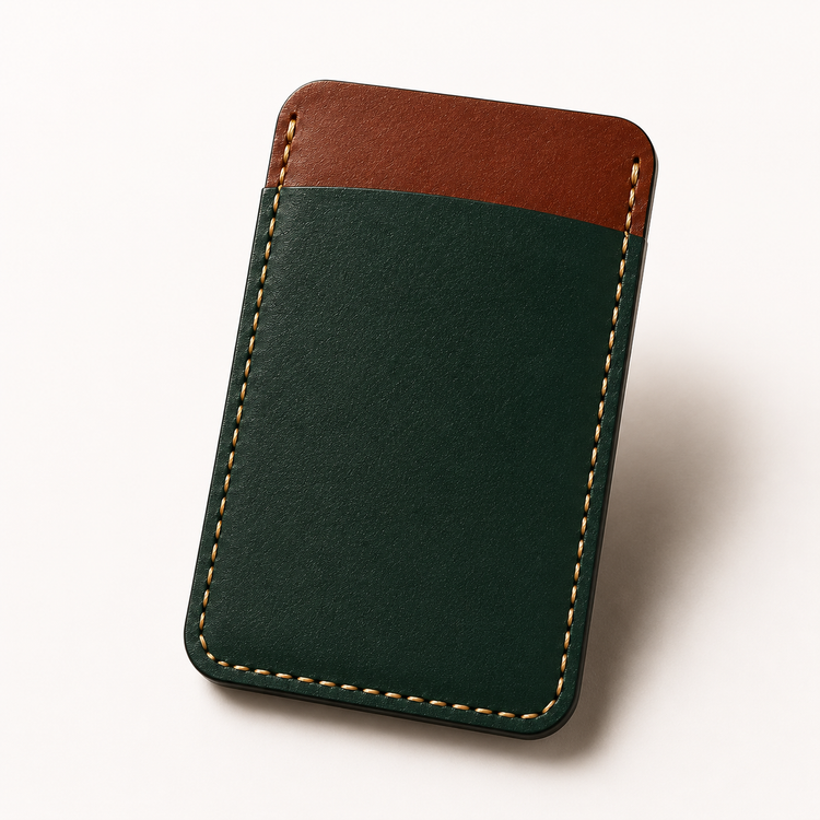 The Vanguard Card Sleeve – Forest Green