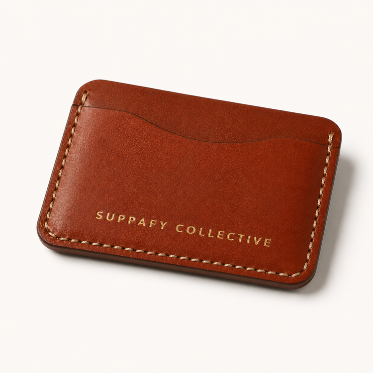 The Cognac Card Holder