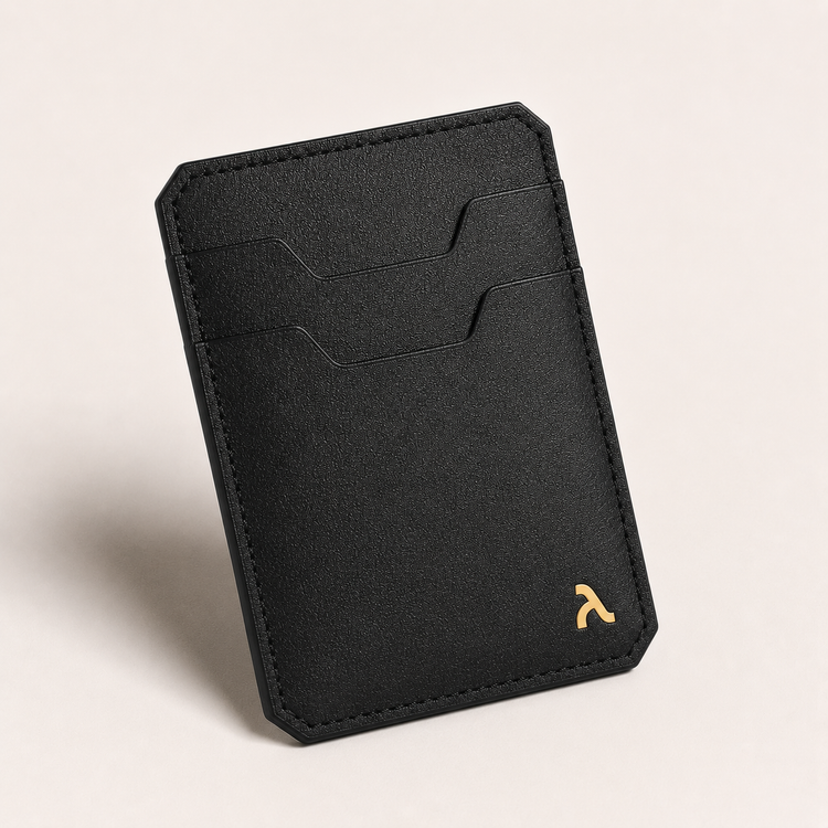 The Ascend Card Holder – Onyx Black