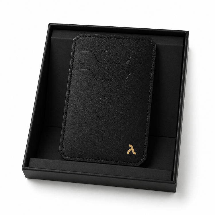 The Ascend Card Holder – Onyx Black